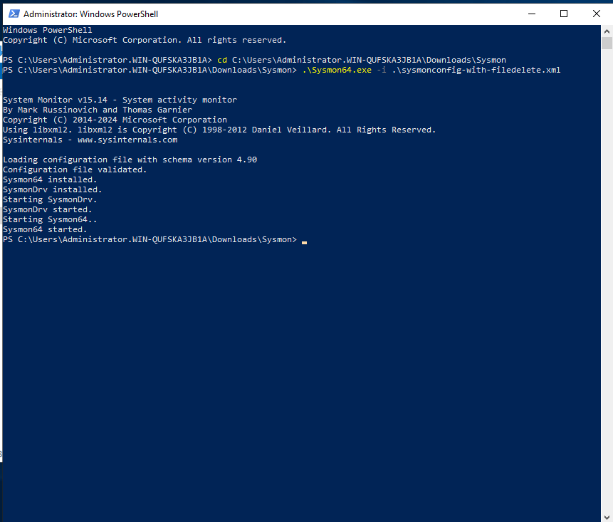 sysmon_started